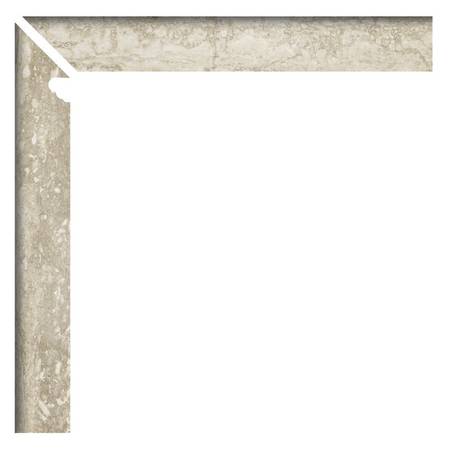 Zanquin Fior. Izq. Travertino Brescia Stru 7,5x60
