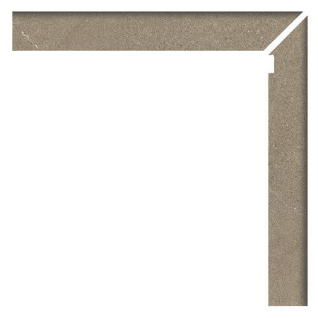 Burlington Zanquin Recto Dcha. Taupe 7,5x60