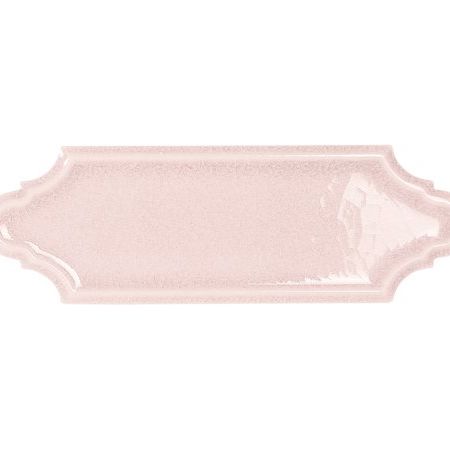 Hamptons Mecox Pink Crackled 5x15