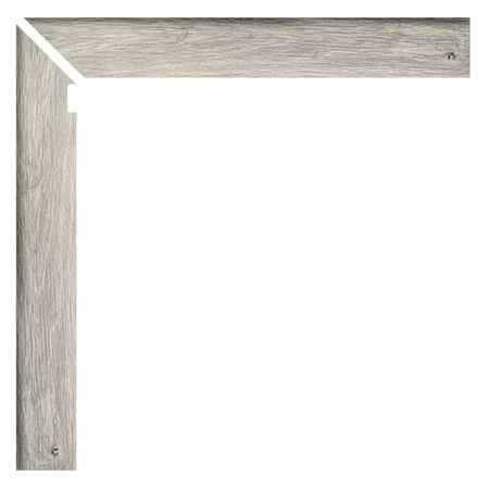 Oregon Zanquin Recto Izq. Gris 8x60