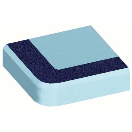 Public Pools 257-azmr Esq Int Ang Arista Anti-slip Azul Mr12x12