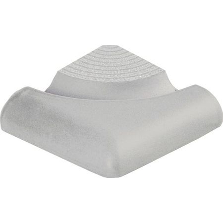 Public Pools 323-pe Borde Ang Ext Grooved Perla 12x12