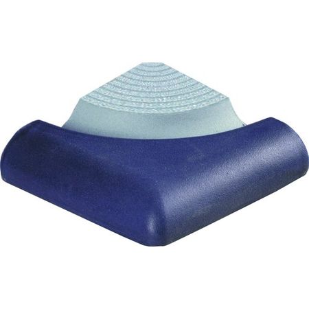 Public Pools 323-azmr Borde Ang Ext Grooved Azul Marino 12x12