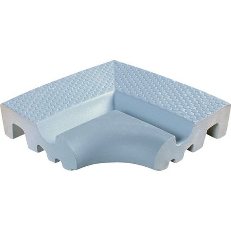 Public Pools 421-az Borde Esquina Dots Azul 17x17