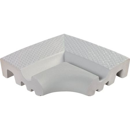 Public Pools 421-pe Borde Esquina Dots Perla 17x17