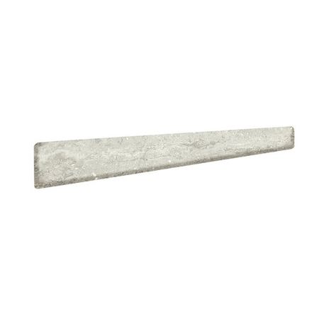 Wabi Sabi Remate Peld. Recto Travertino Silver 3,2x33