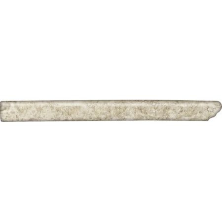 Wabi Sabi Remate Peld. Fior. Izq. Travertino Brescia 3,2x33