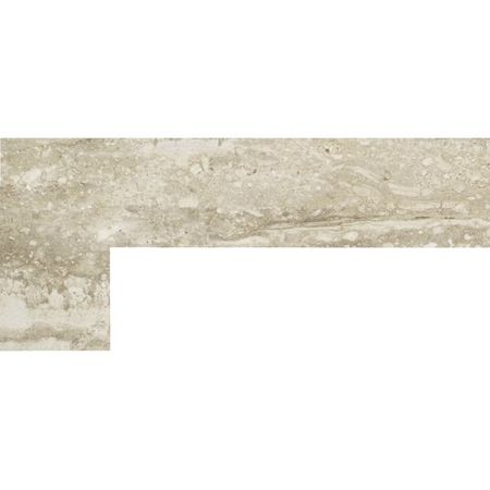 Wabi Sabi Zanquin Recto Izq. Travertino Brescia Matt 7,5x60