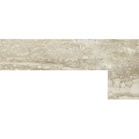 Wabi Sabi Zanquin Recto Dcha. Travertino Brescia Matt 7,5x60
